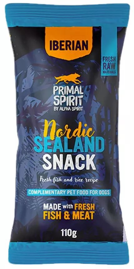 Primal Spirit Przysmak dla psa Iberyjski Nordic Sealand (dorosły) 110g