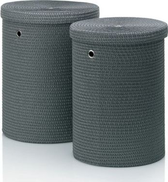 Kosz na pranie Kela Rimossa szary (KE-22982)