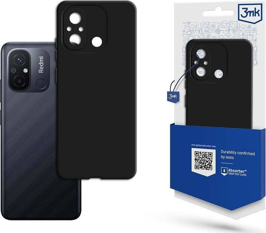 3MK Etui Matt Case Xiaomi Redmi 12C czarny/black