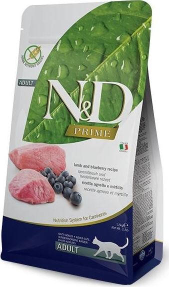 Farmina N&D Prime cat lamb & blueberry Adult 1,5 kg