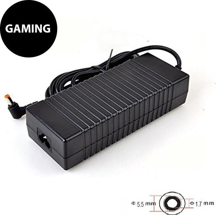 Zasilacz do laptopa Extra Digital 135 W, 1.7 mm, 7.1 A, 19 V (AC135F5517)