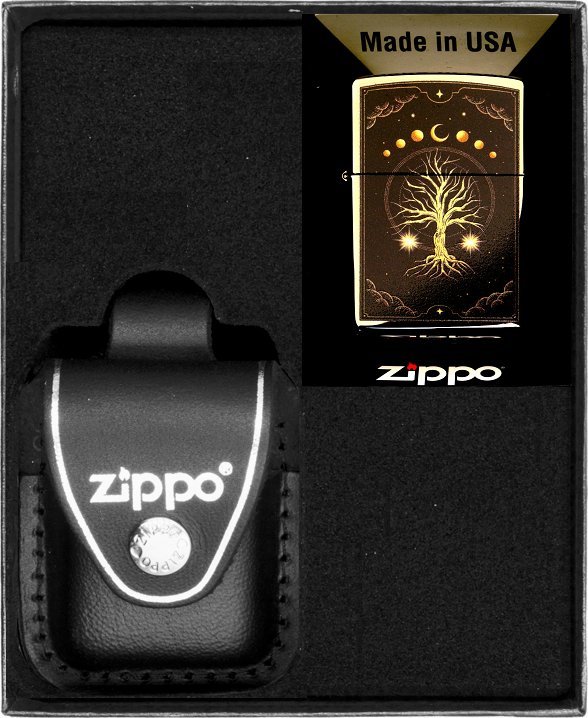 Zestaw ZIPPO Zapalniczka MYSTIC NATURE Prezentowy No3