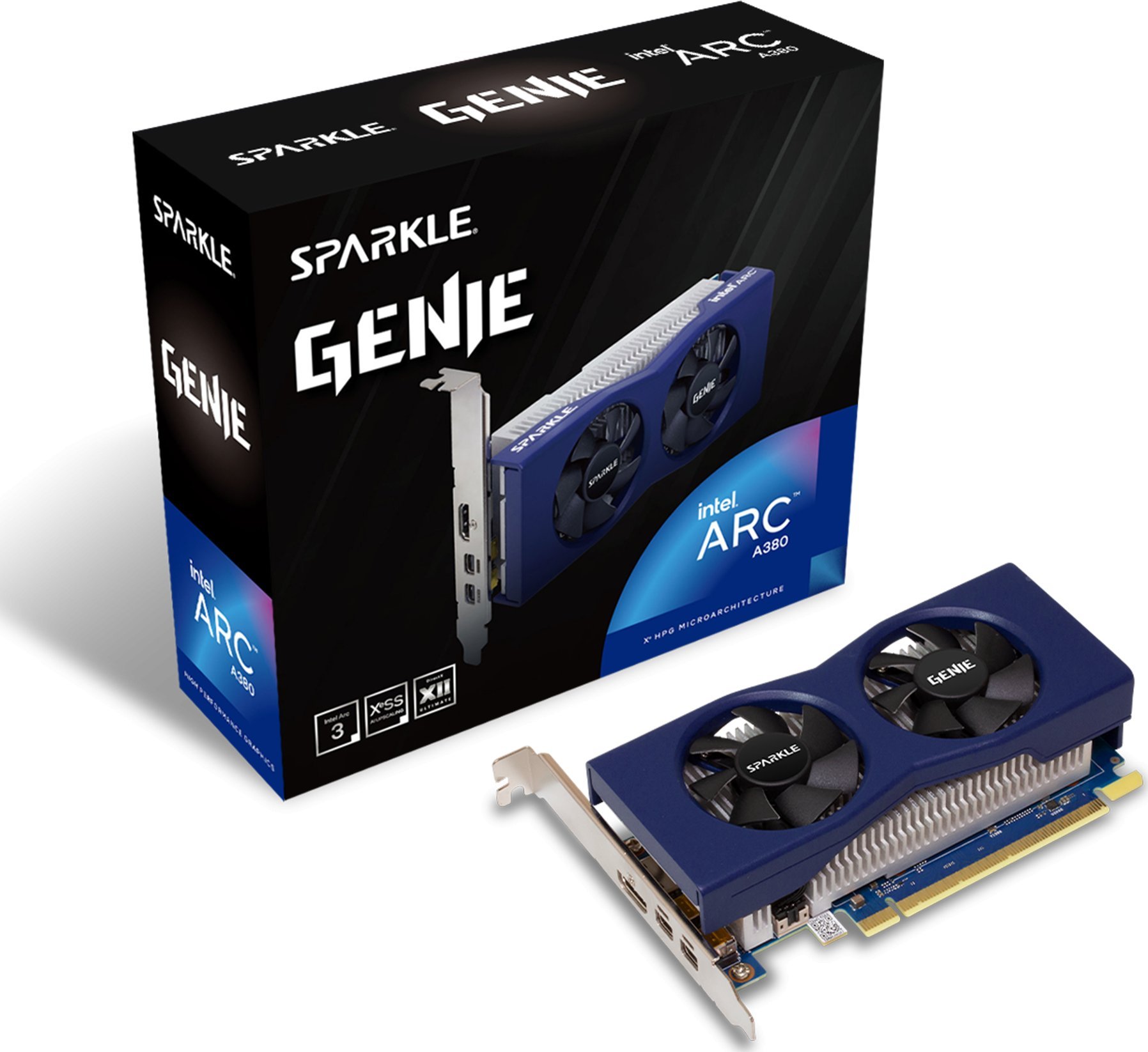 Karta graficzna Sparkle A380 GENIE 6GB GDDR6 (SA380G-6G)