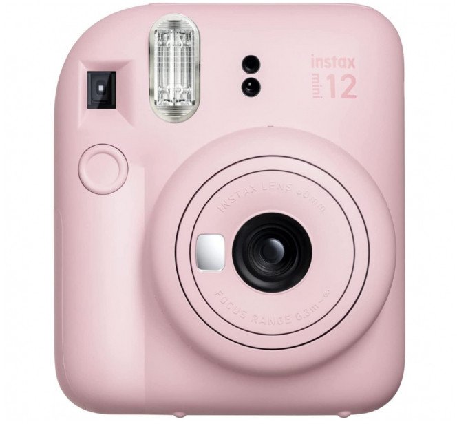fujitsu CAMERA INSTANT W/10SH GLOSSY/INSTAX MINI 12 PINK FUJIFILM