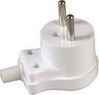 Timex Wtyczka kątowa 16A 2P+Z 250V szara WT-16 typ WB-6