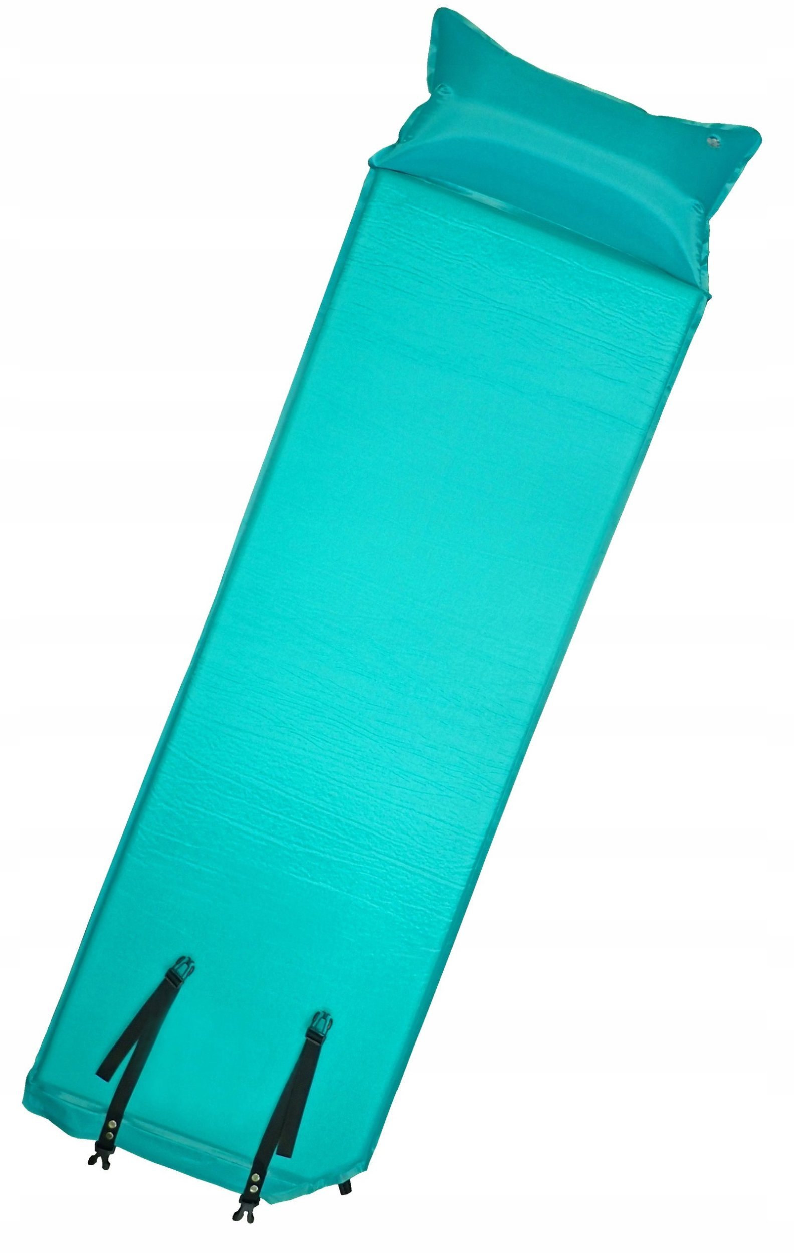 Materac Mata Karimata Turystyczna Lekka Nadmuchiwana z Poduszką KUBISPORT 186x53 cm