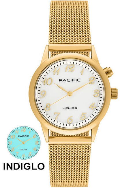 Zegarek damski Pacific HLC-0001-03 siatka mesh
