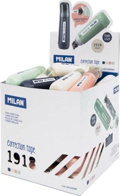 Milan Korektor mini w taśmie 1918 5mm x 6m (40szt)