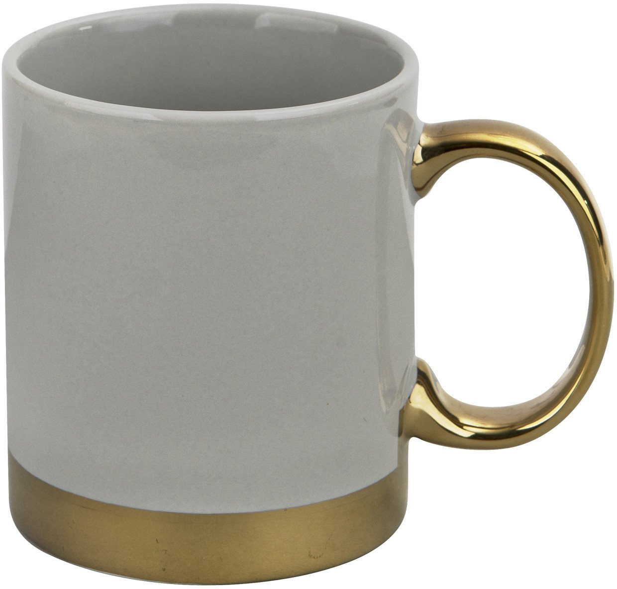 Kubek porcelanowy 330 ml Dalia Szary