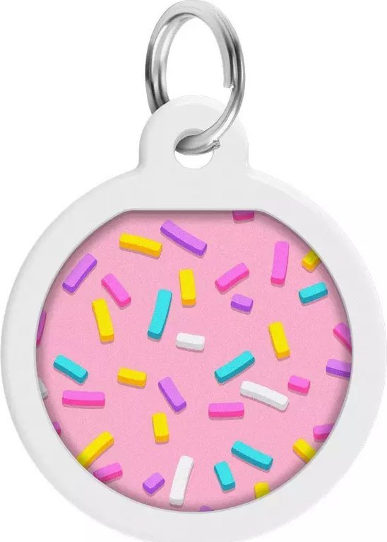 Collar WAUDOG Smart Adresówka Dla Psa Koło Marshmallow 25mm