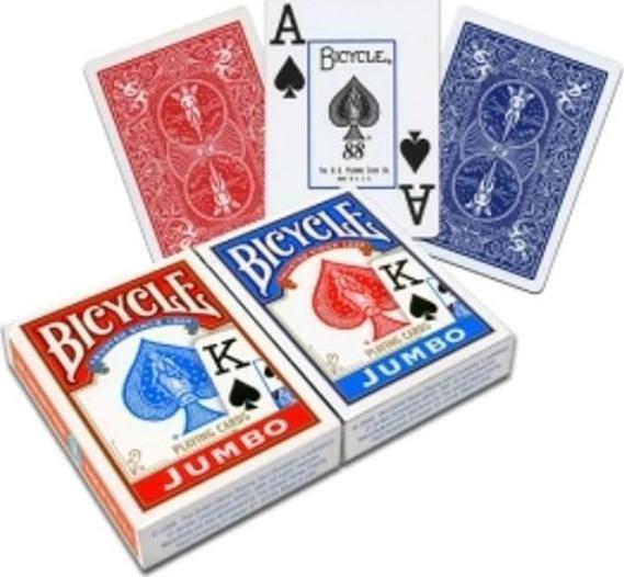 Quint Karty Jumbo Index RB 2 talie BICYCLE