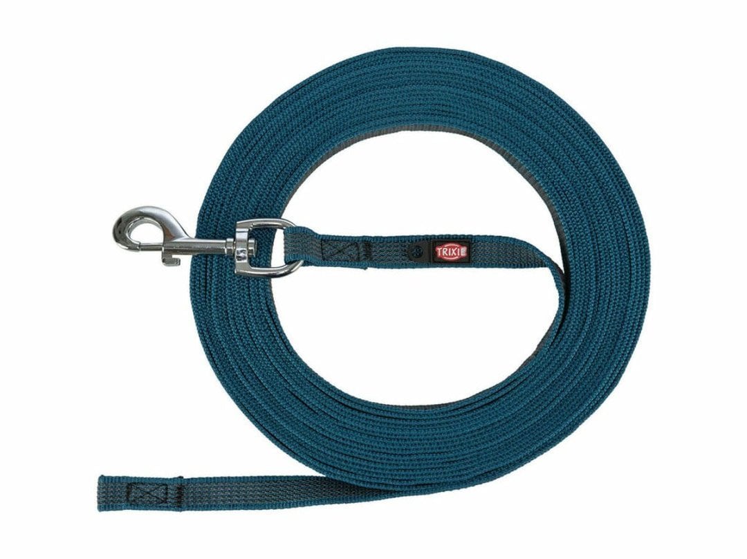 Trixie Śledząca L/XL 15m niebieska