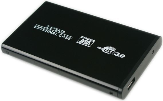 Kieszeń MicroStorage 2.5" SATA - USB 3.0 (K2501A-U3S)