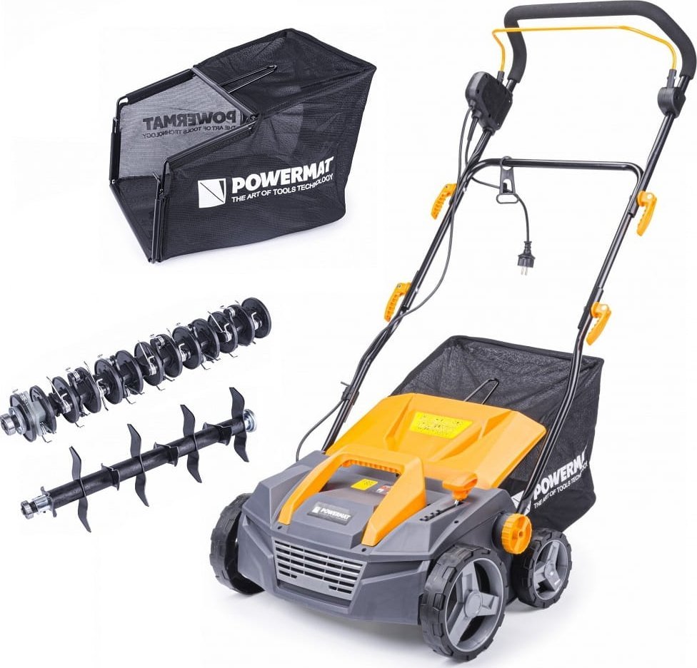 Powermat AERATOR WERTYKULATOR ELEKTRYCZNY 3w1 2550W POWERMAT PM-AEW-2550 380mm