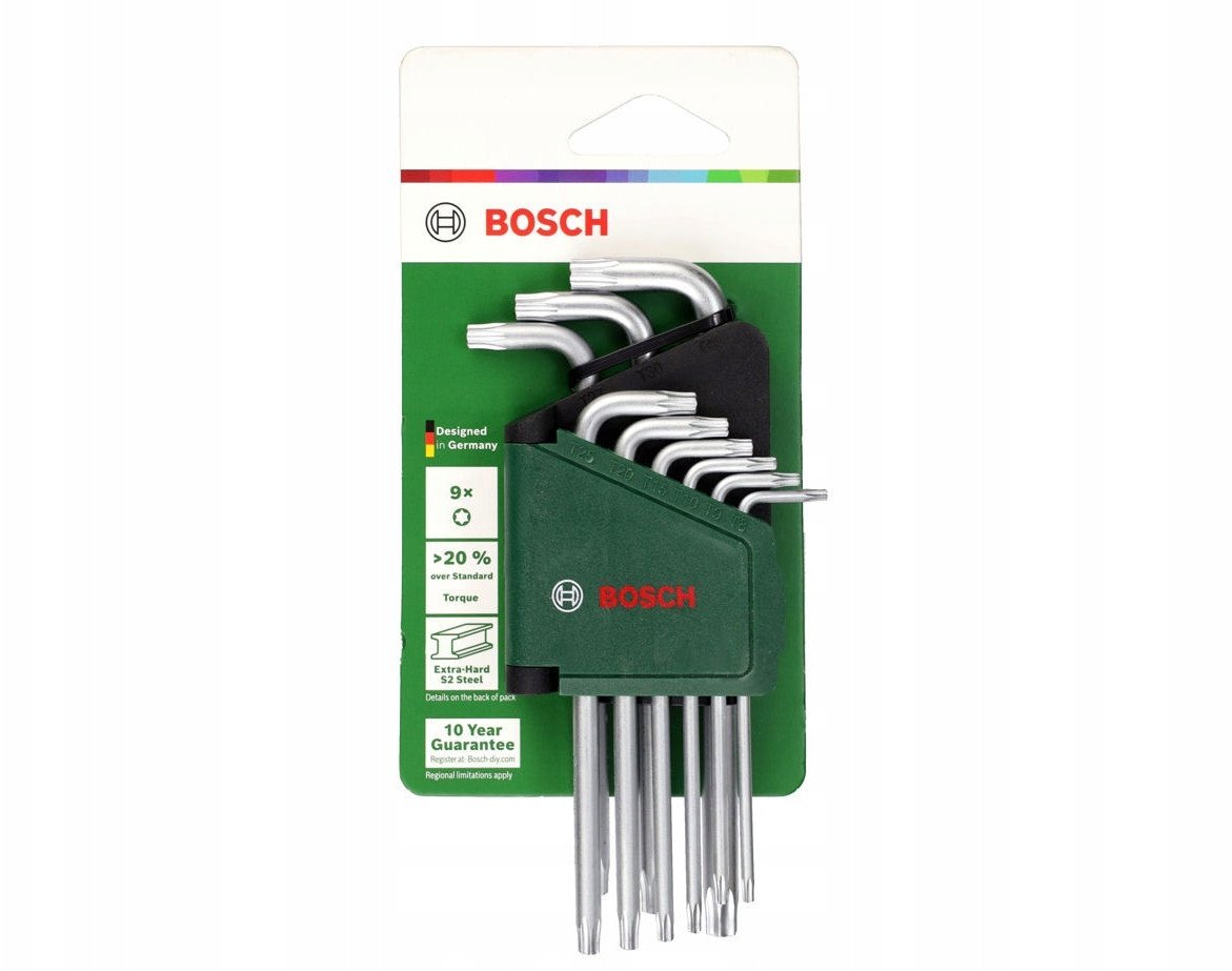 Torx angle key Torx Key Set 9-Piece