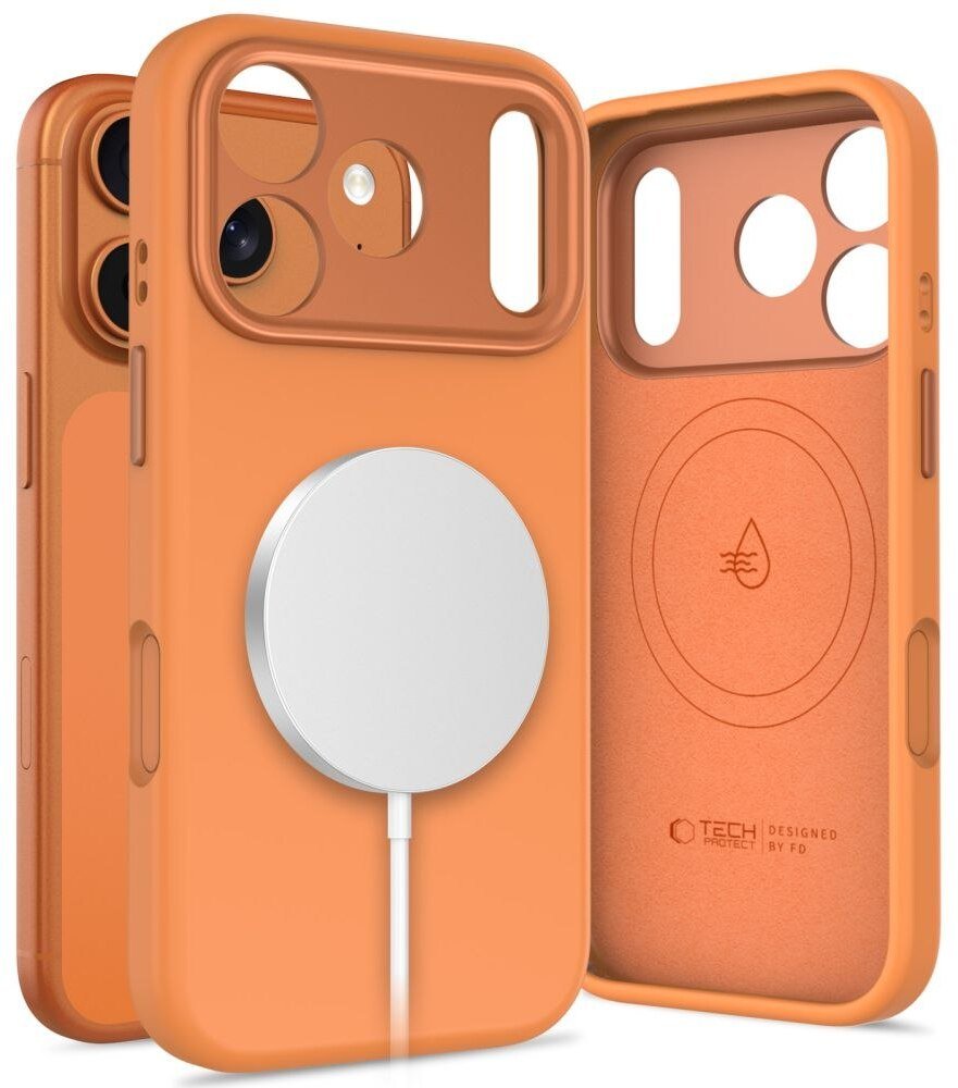 TECH-PROTECT UNIQ MAGSAFE IPHONE 17 PRO COSMIC ORANGE