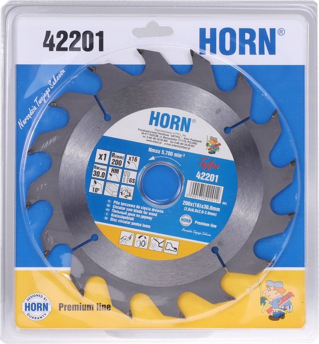 Art-Pol piła tarczowa widia 190x30x40z (42194)