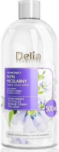 Delia Płyn Micelarny odświeżający - każdy rodzaj cery 500ml