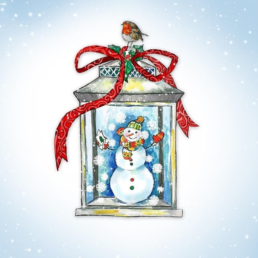 Clear Creation Karnet Swarovski CL1303 - Bałwan (302716)