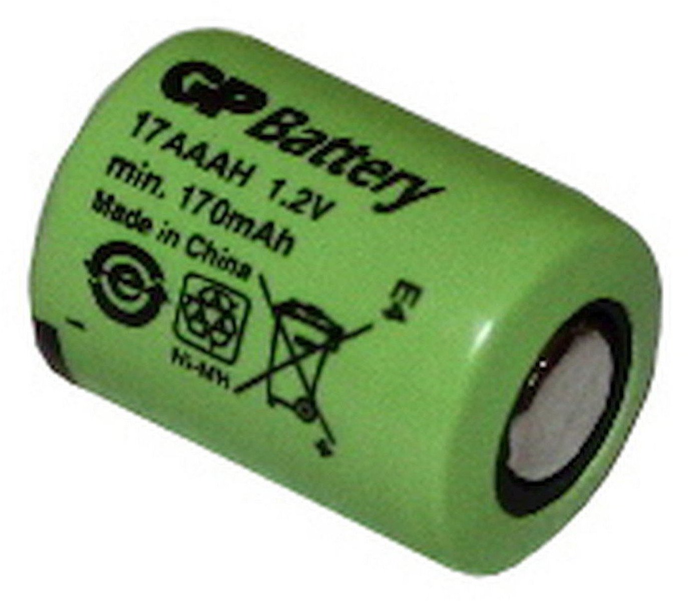 GP Batteries GP17AAAH Specjalne baterie 1/3 AAA Flat-Top NiMH 1.2 V 170 mAh
