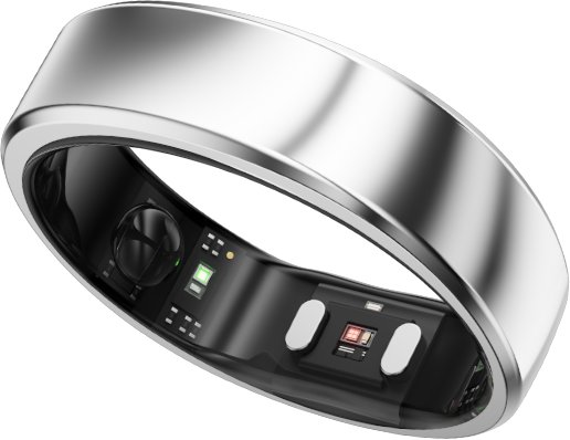 Smartwatch Rubicon RINGCONN SMART RING GEN 2 Srebrny (SIZE 14)