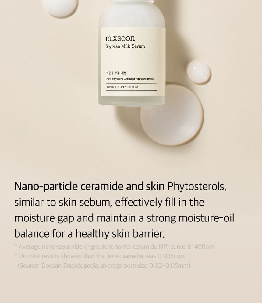 Mixsoon, Soybean Milk, Hydrate & Firm, Serum, Face, 30 ml None