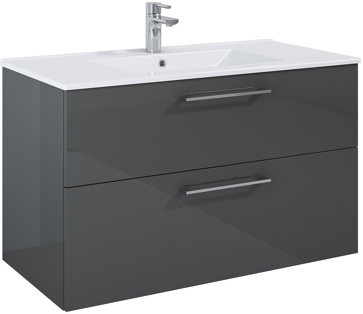 SET EKOLINE 100 ANTHRA WITH COUNTERTOP