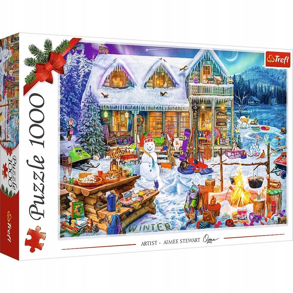 PUZZLE 1000 XMAS Zimowy czas 10948