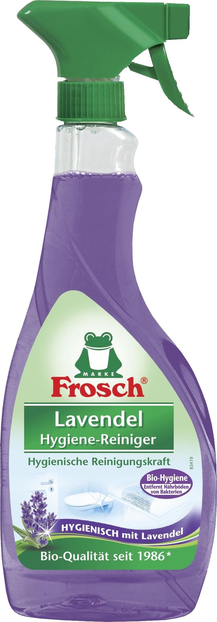 Frosch Frosch higieninis dušo ir vonios kambario valiklis 500 ml