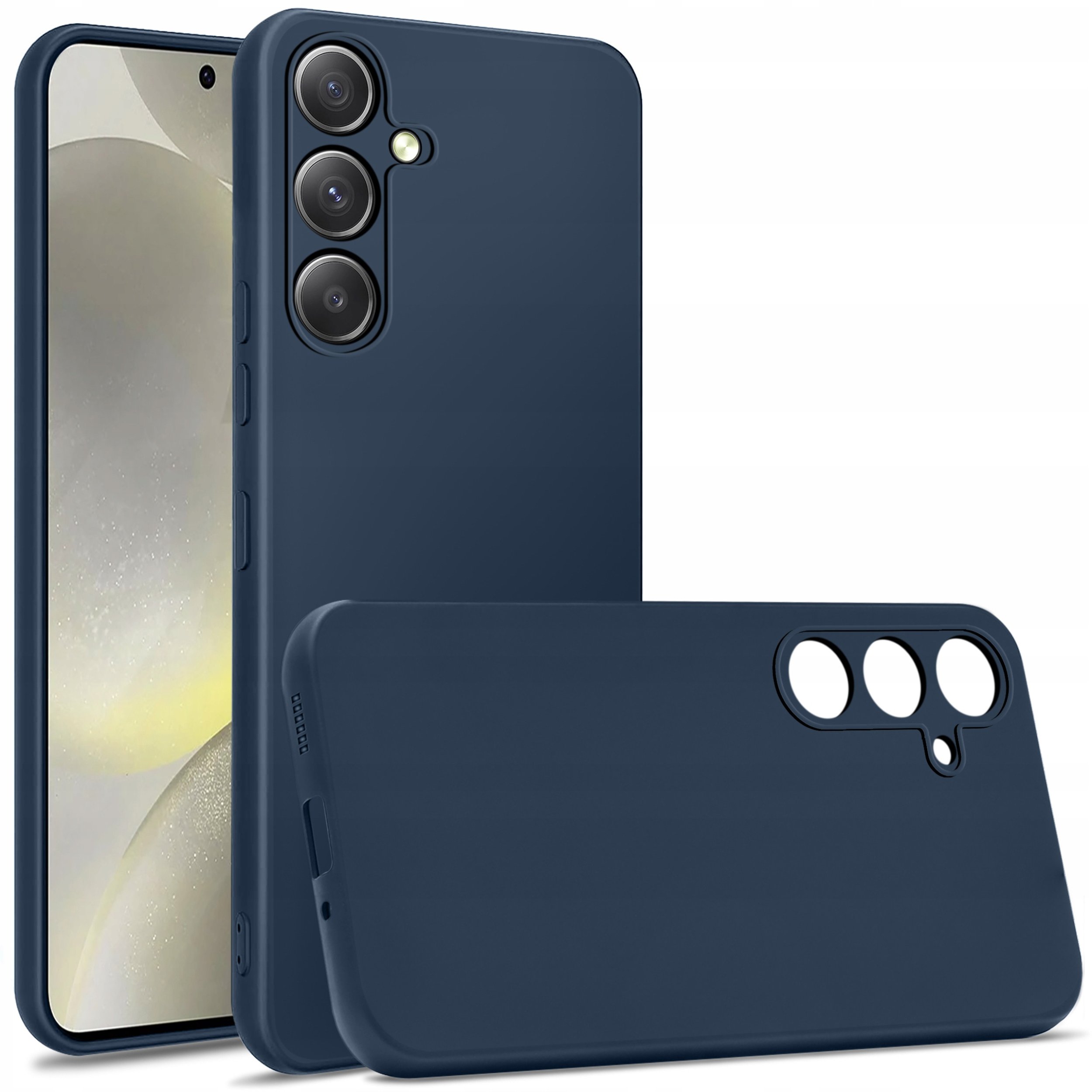 Etui do Samsung Galaxy S24 CASE MATT PLECKI MATOWE SOFT + SZKŁO 9H