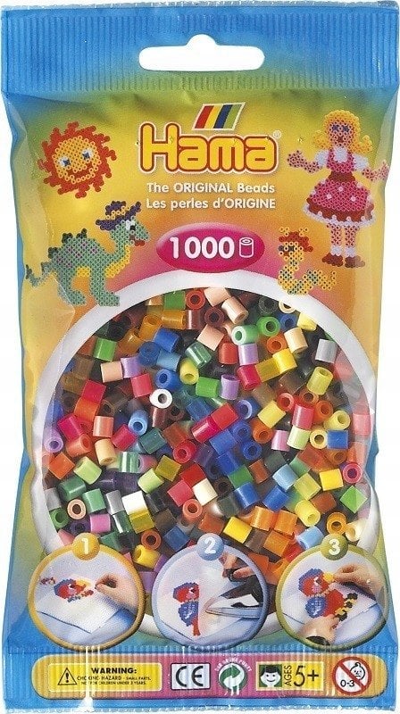 Revell Hama midi perler 1000stk mix 68