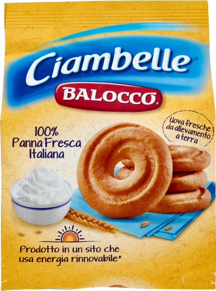 Balocco Ciastka śmietankowe Ciambelle 700g