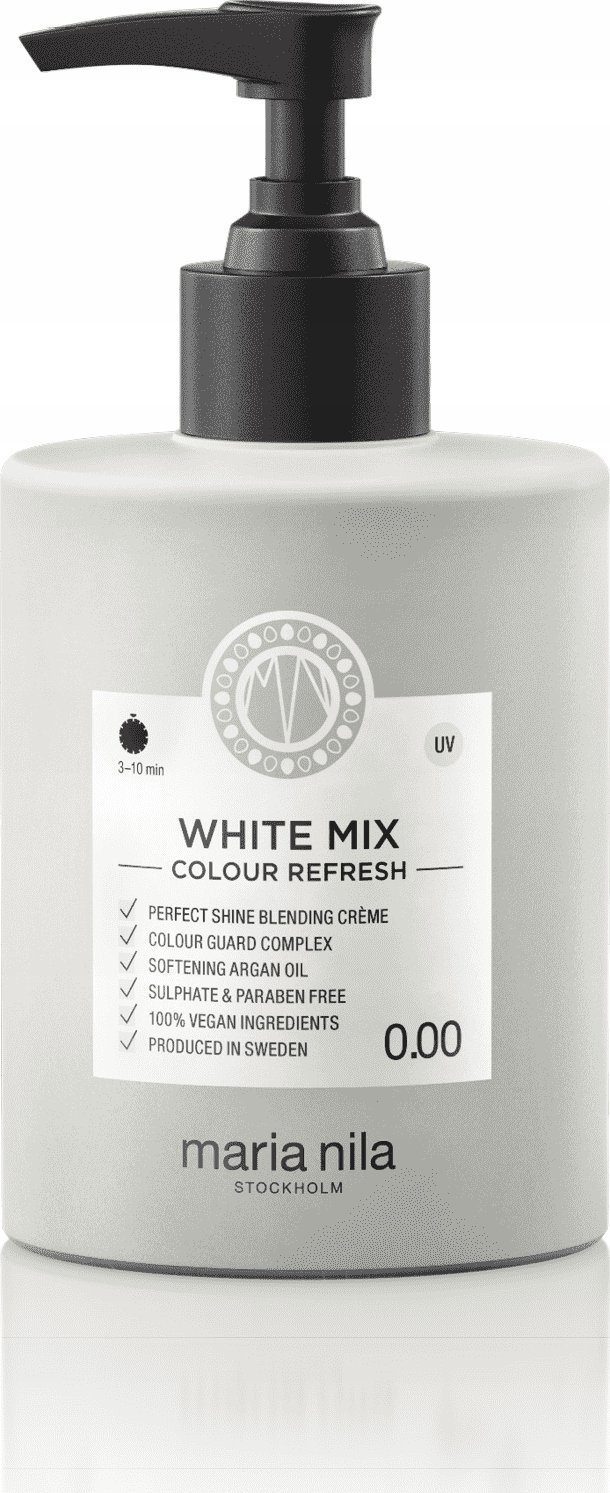 Maria Nila Maria Nila, Colour Refresh, Hair Colouring Cream Mask, For Color Refreshing, 0.00 White Mix, 300 ml For Women