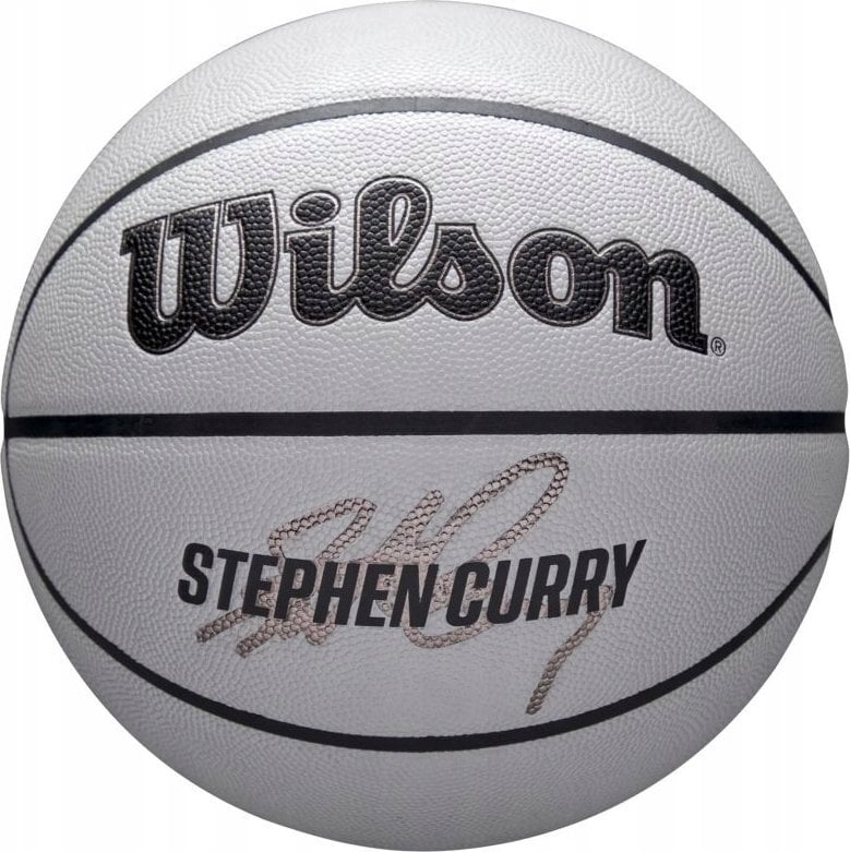 Wilson NBA Player Icon Uv Bskt Curry WZ4030601XB szary 7