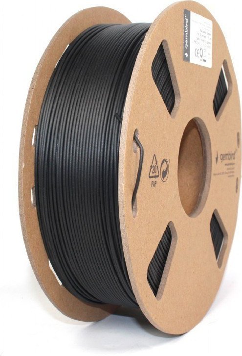 Gembird Filament drukarki 3D PLA/1.75mm/carbon