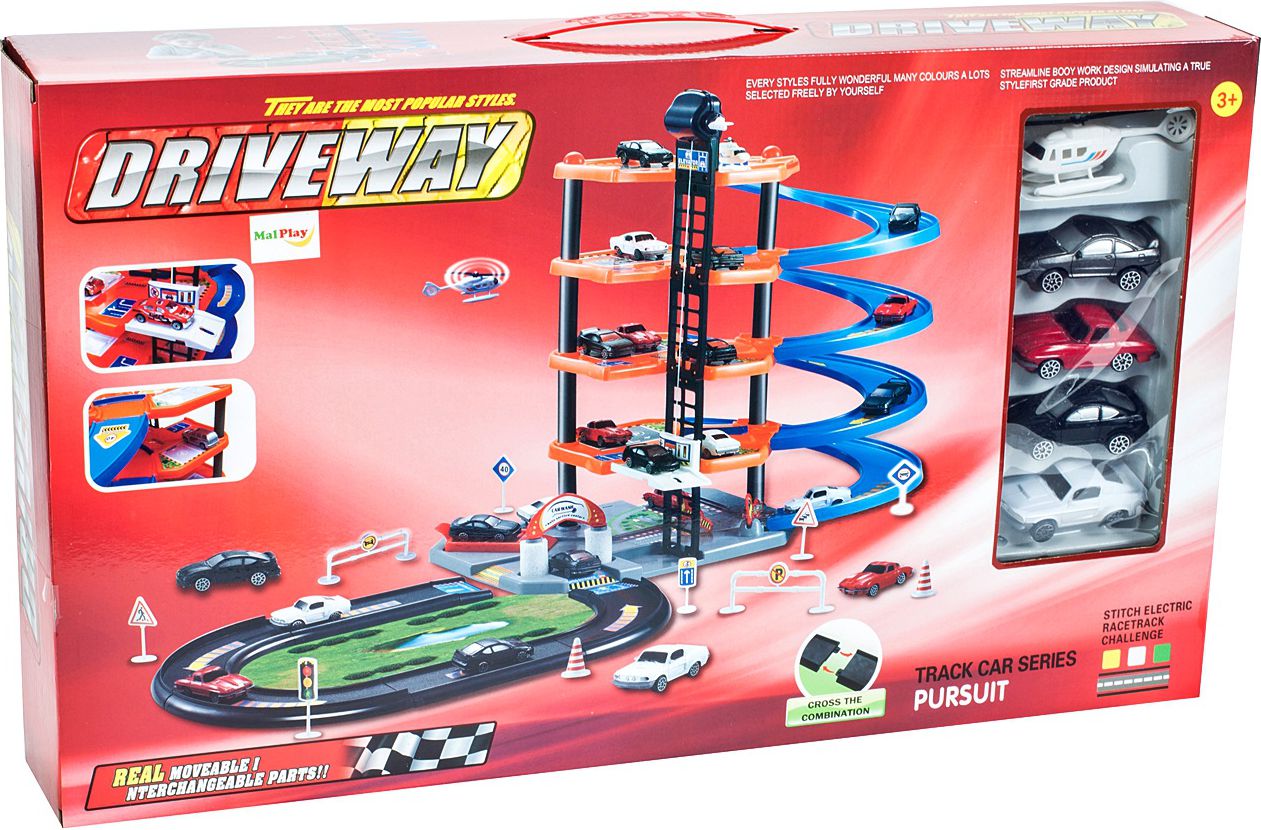 MalPlay Parking z torem i autami