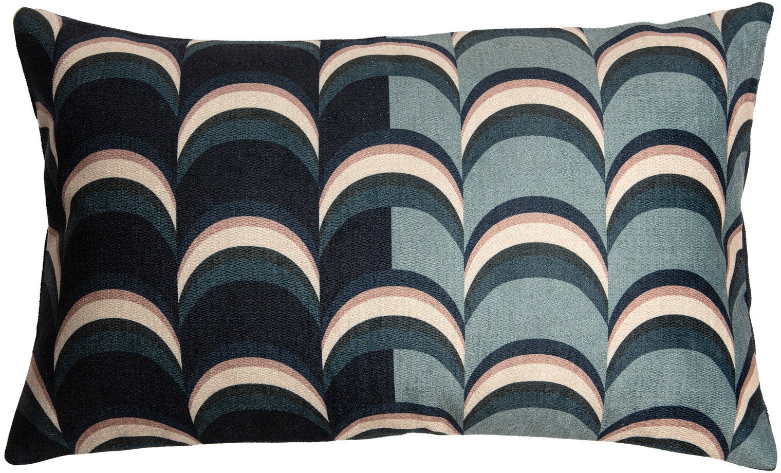 Poduszka HERMELINE 30 x 50 cm ciemnoniebieska