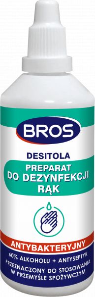 Bros Płyn do dezynfekcji rąk Desitola 100ml