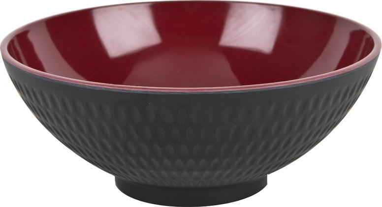 Witek Home Miska 1,1L Asia czarno-czerwona