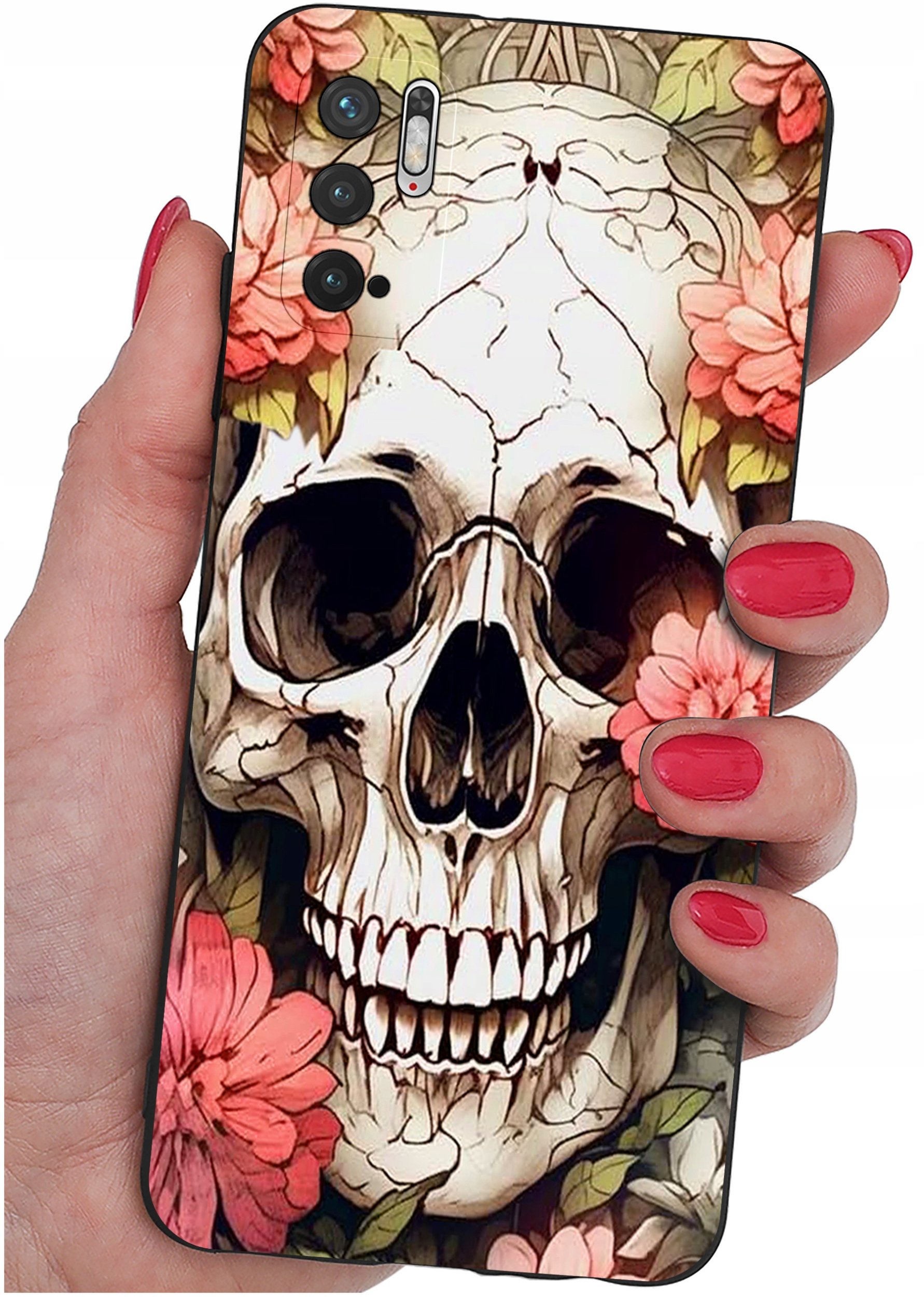 ETUI do Xiaomi Redmi Note 10 5G | WZORY | SILIKONOWE MATT CASE + SZKŁO 9H