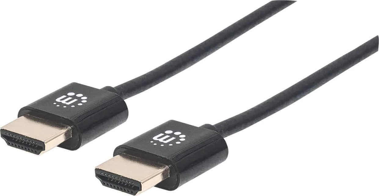 Kabel Manhattan HDMI - HDMI 1m czarny (394352)