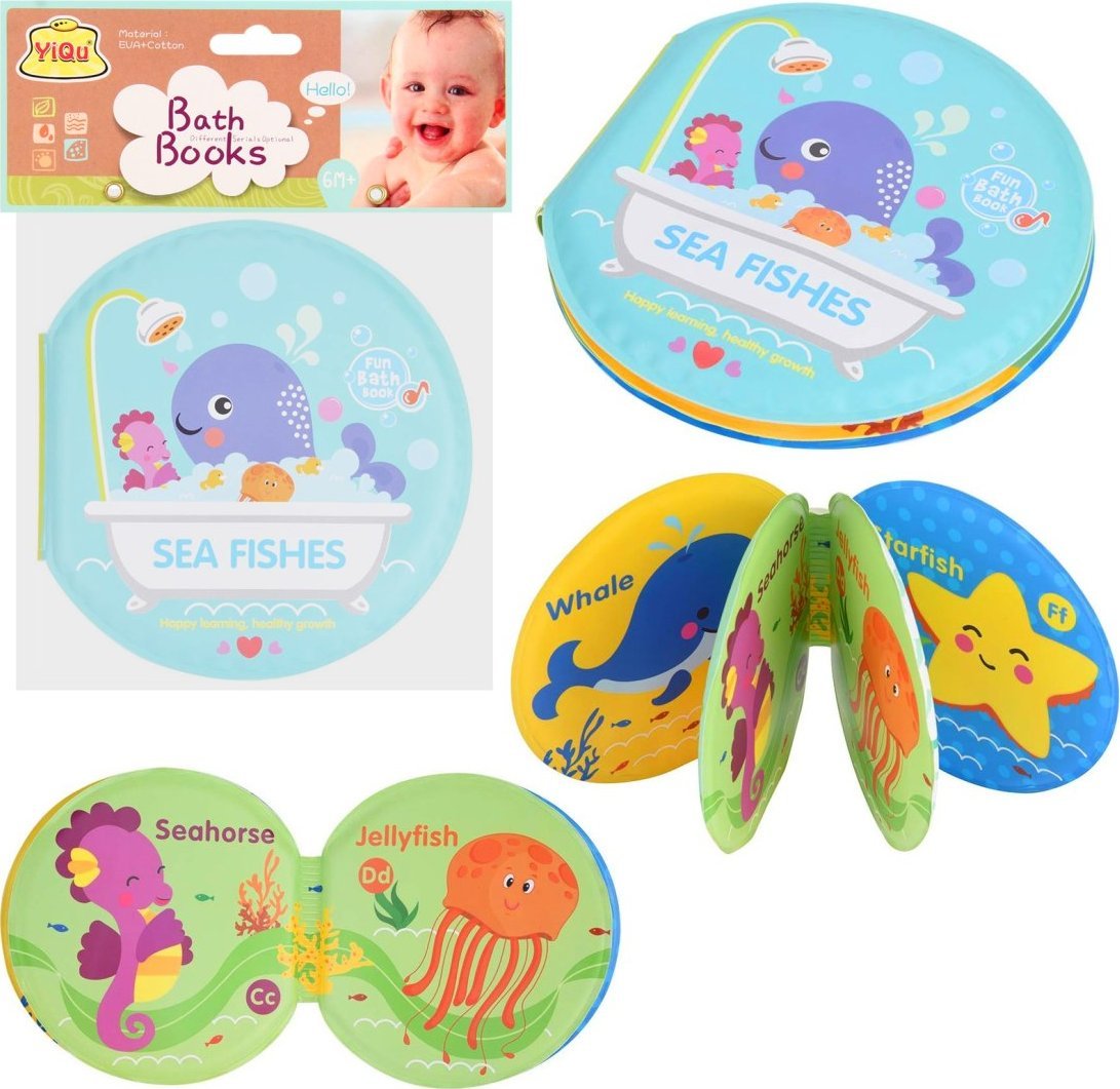 KSIĄŻECZKA DO KĄPIELI DLA MALUCHA 1SZT