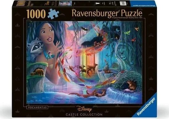 Ravensburger Puzzle Zamki Disneya Pocahontas 1000 elementów