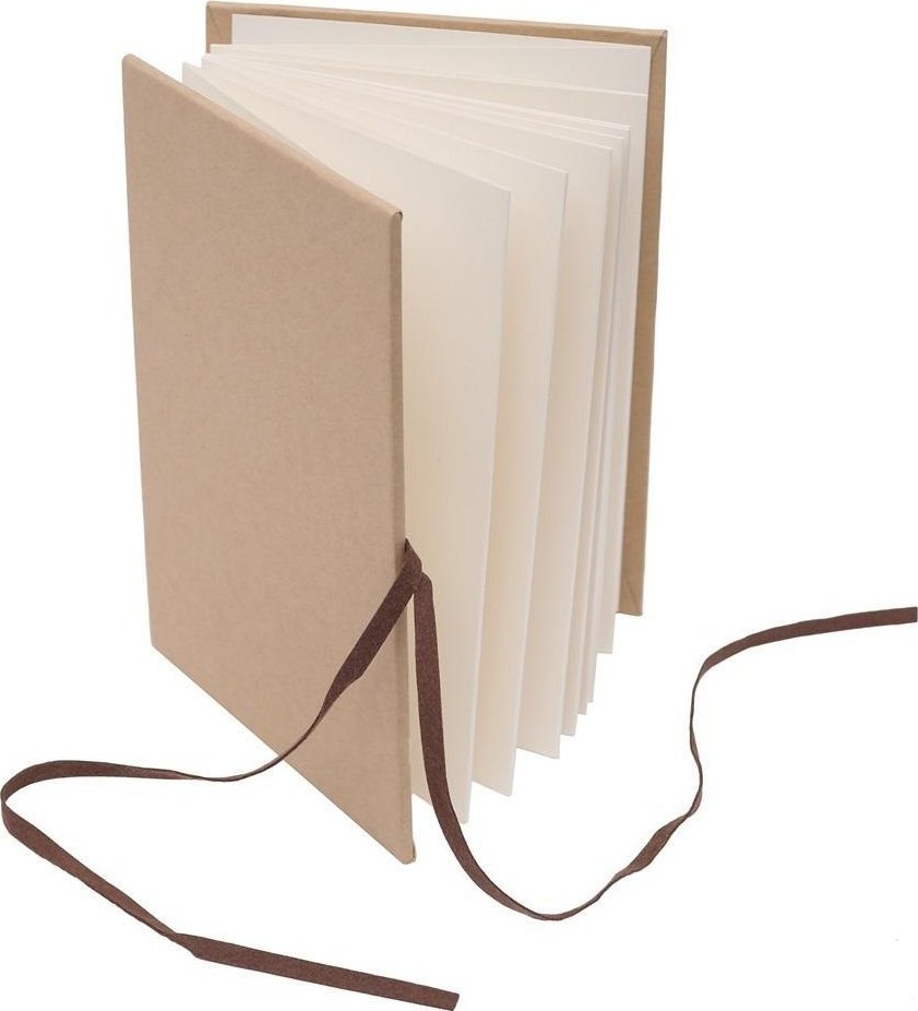 Album harmonijka 17,5x11,5cm kraft 18 kartek