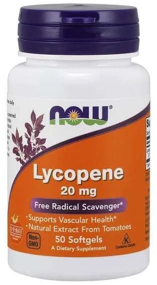 NOW Foods - Likopen, 20mg, 50 kapsułek miękkich
