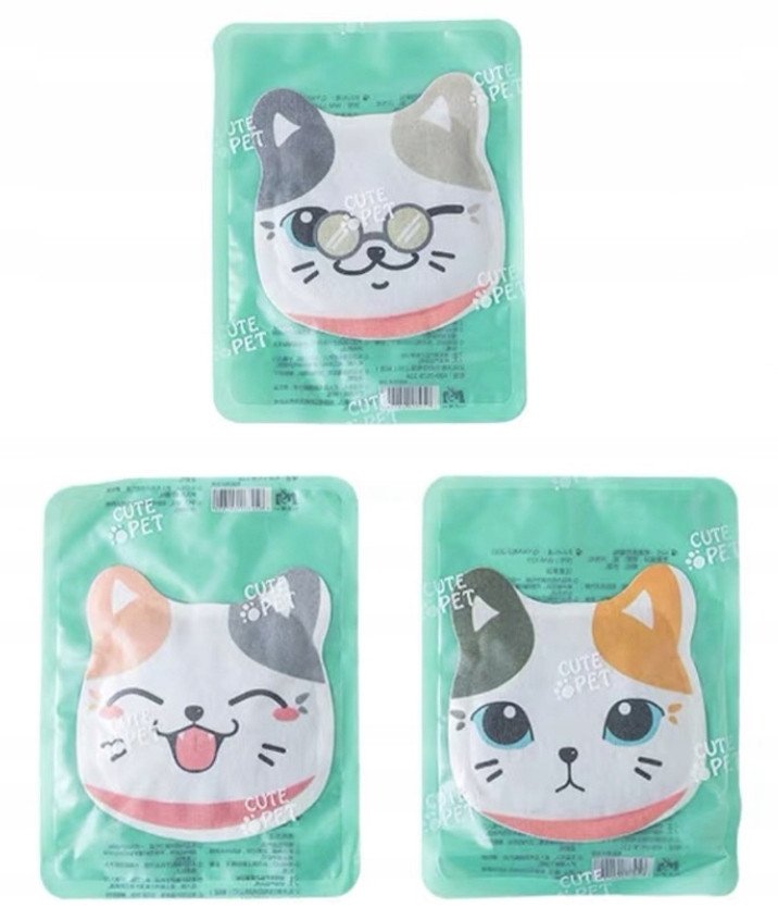 OGRZEWACZ DO RĄK Pieski Kotki 10 sztuk JEDNORAZOWY