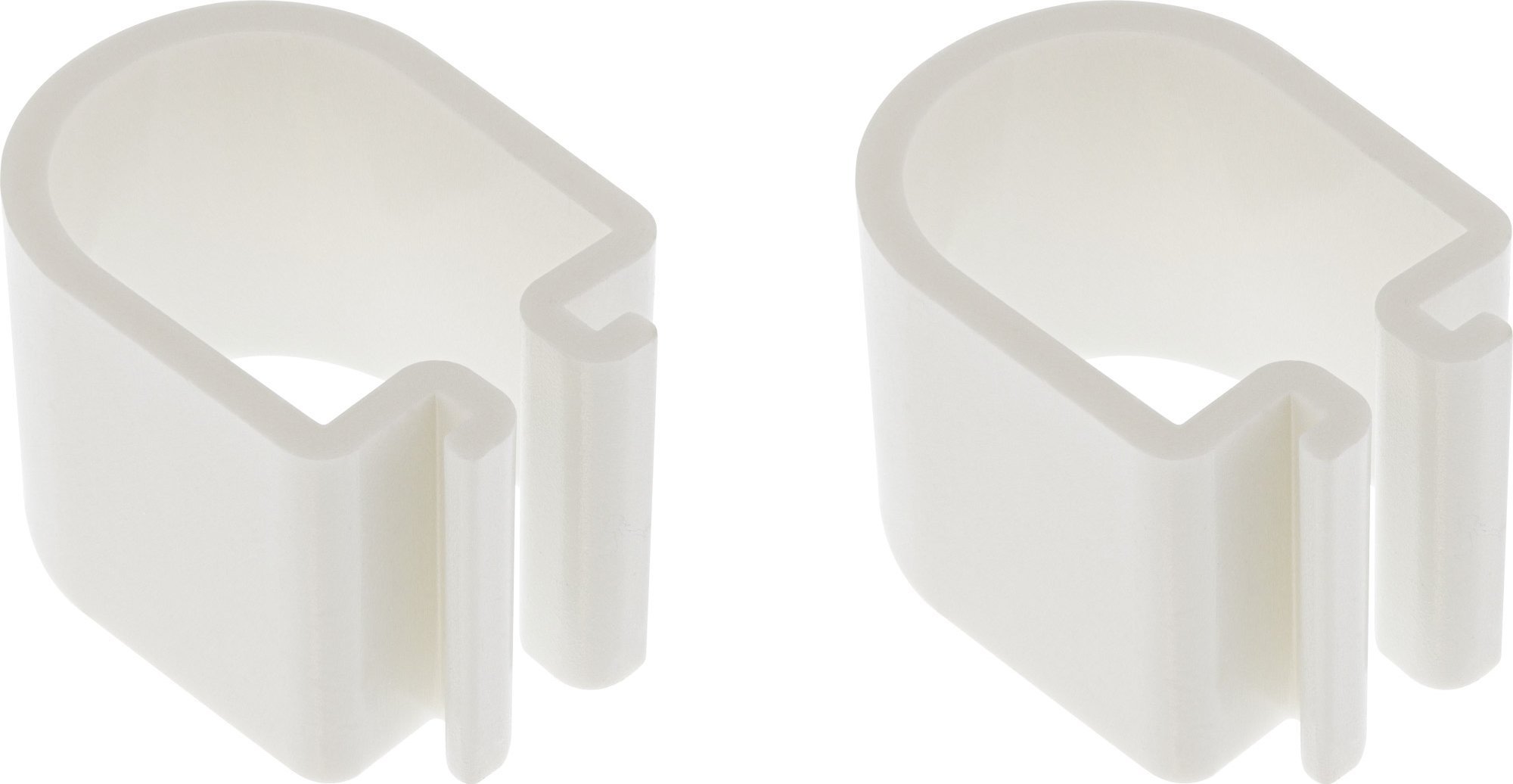 InLine InLine® Slatwall cable holder, for table mount rods, set of 2