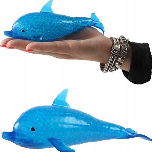 Delfin wyciskany Squeeze me Gniotek 20cm