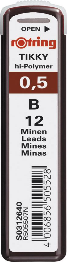 Rotring grafit 0.5mm/B