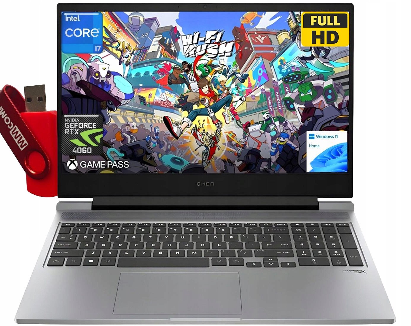 Laptop HP Omen 16 i7 G14 32GB DDR5 2TB SSD 16" FHD 165Hz IPS RTX DLA GRACZA